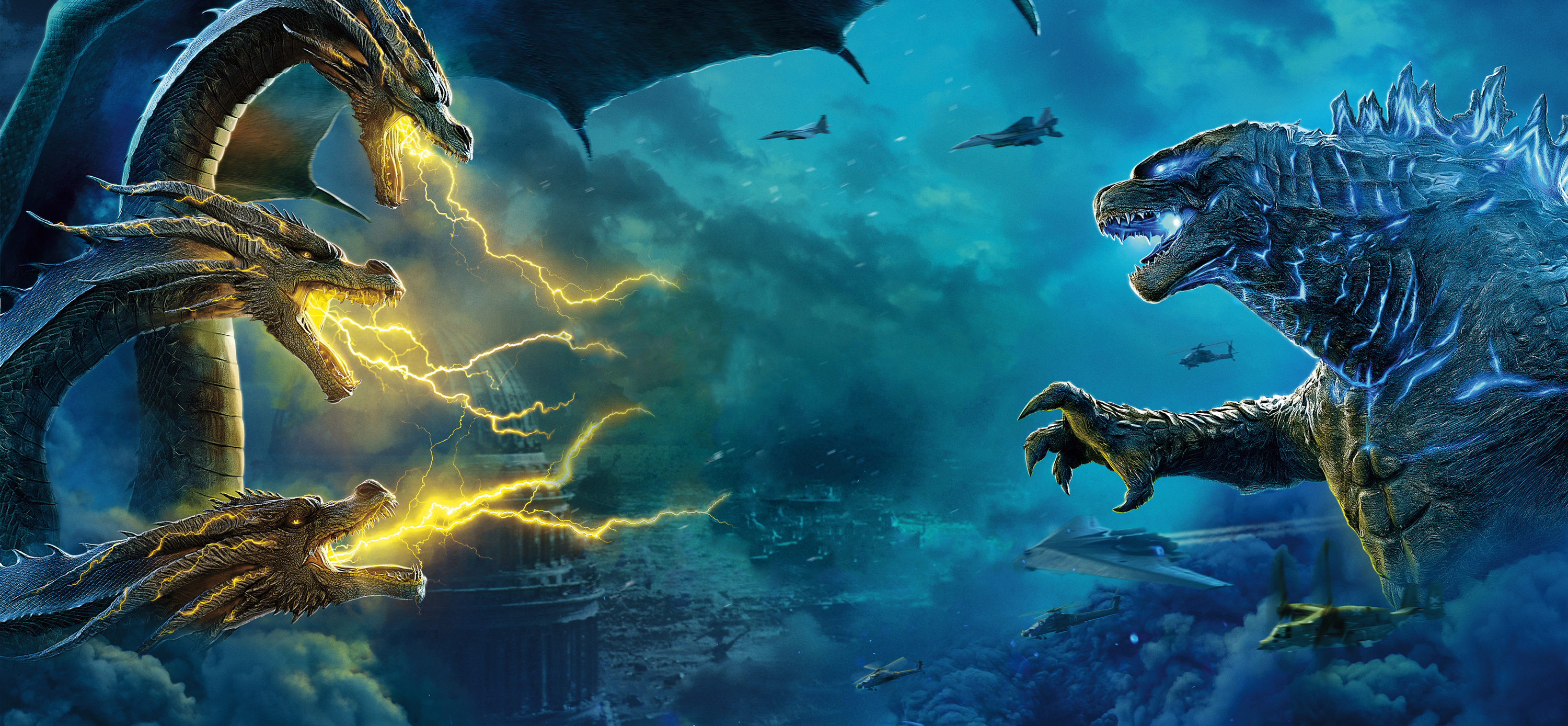 Godzilla: King of the Monsters-Epicidad revienta pantalones.