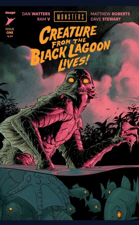 El regreso de la Criatura de la laguna negra… en comic!!!